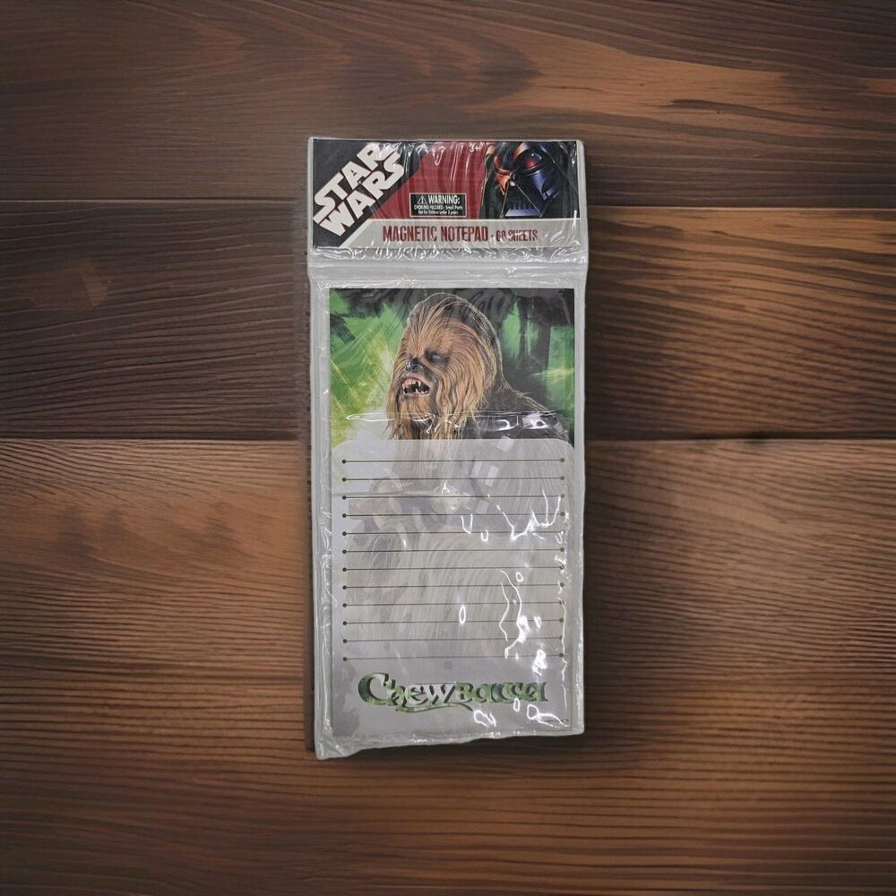 Star Wars Magnetic Notepad - 60 Sheets, 2008, New & Sealed